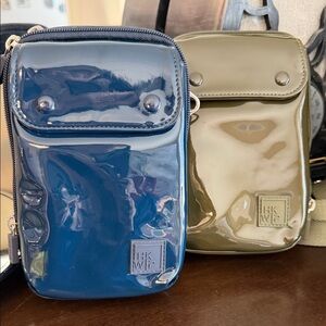 Ihkwip patent Blue and Olive Crossbody Bags set of two!